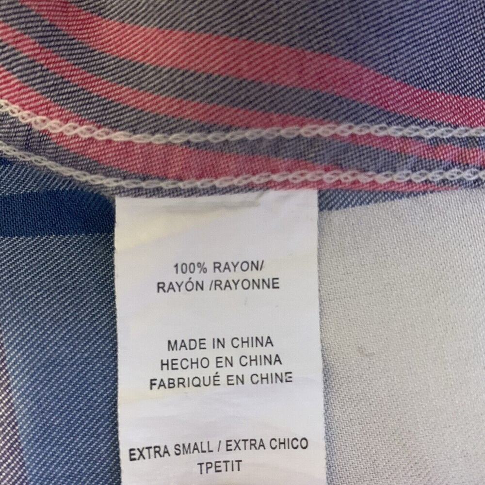 Rails Shirt Women's Size X-Small Button Down Fun … - image 4